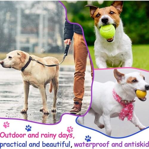 2021 NEW 4PCS Waterproof Pet Shoes Non-slip Dirty-proof Dog Rain Boots For Small Cats Puppy Dogs Dropshipping
