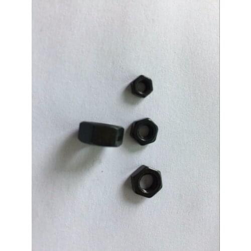 500pcs M2 M2.5 M2.6 M3 M4 M5 Carbon Steel Black Hex Nut Hexagon Nuts Hexagonal Nut Screw Nut