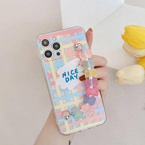 Phone Bag for iphone 12 11 Pro Max 12 Mini Case Cute Candy Color Bear Bracket Cover for Iphone Xs Max Xr 7 8 plus X TPU Case