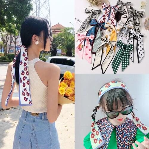 FAMSHIN Fashion Women Girls Summer Bohemian Hair Bands Print Headbands Vintage Bandage HairBands Kids Ribbon Hair Accessories