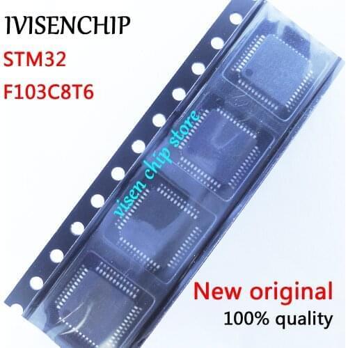 2pcs STM32F103C8T6 STM32 F103C8T6 32F103C8T6 STM32F103 QFP-48