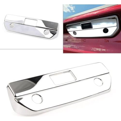 Chrome Car Rear Back Door Handle Cover Trim For Chevrolet Silverado 1500 2019 2020 ABS Plastic