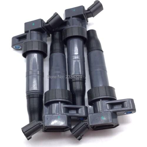Ignition Coil For Hyundai Sonata Tucson Genesis Santa Equus Kia Rondo Forte Borrego Sorento 2.0 2.4 4.6 27300-3F100,27301-3F100