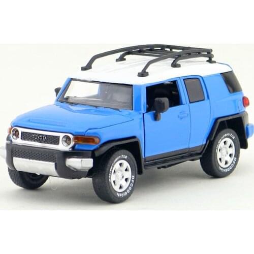1:32 Scale/Diecast Toy Model/Toyota Land Cruiser FJ SUV Sport/Sound & Light Car/Pull back Educational Collection/Children/Gift