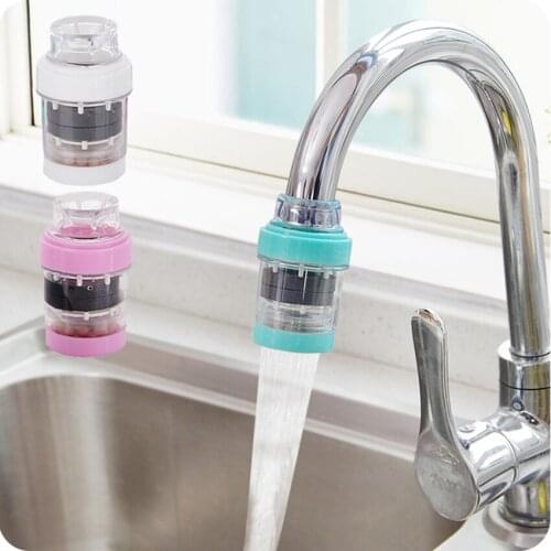 Mini Kitchen Faucet Tap Water Purifier Home Accessories Household Water Clean Purifier Filter with Filtration Cartridge 30mm