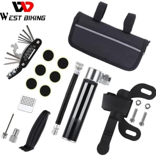 Bicycle Tools Kits Tire Patch Repair Crank Puller Chain Splitter Cutter Breaker Flywheel Remover Spoke Wrench Bike Accessorie