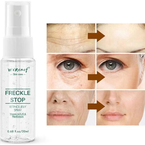 New Skin Care 20ml Freckle Inhibition Spray Whitening Moisturizing Brighten Anti Wrinkle Anti Aging Freckle Removal Jelly Spray