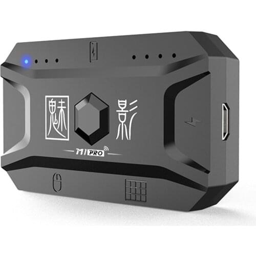 Portable Gaming Keyboard Mouse Converter Gamepad Mobile Controller Keyboard Mouse Adapter Converter Bluetooth-compatible 5.0