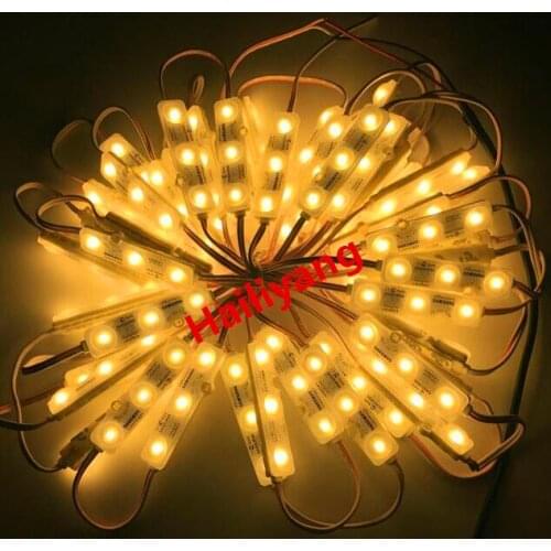 Super Bright 5730 Led Module Light Advertising Lamp 1.5W 3 Leds Sign Backlights 12V IP68 Waterproof Cool White Red Blue