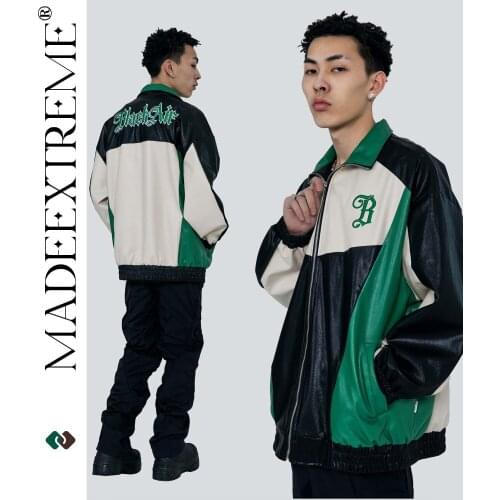 Uncledonjm Men's Faux Leather Jackets