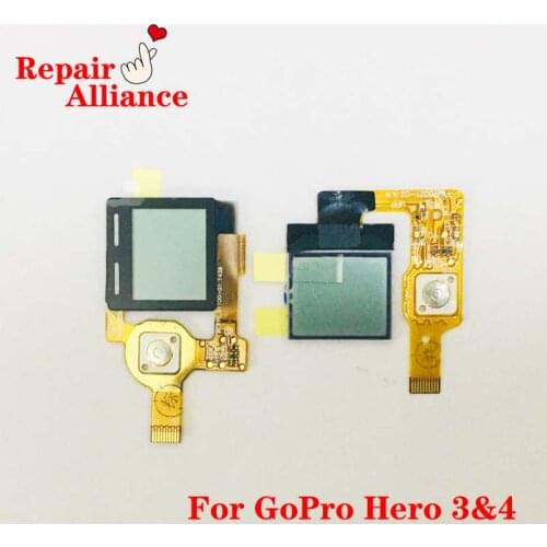 New LCD Display Screen fuselage Repair Parts for Gopro hero 3 LCD Hero 4 LCD Screen Hero3 Hero4 Dog 3 Dog 4 Action camera