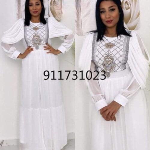 African Clothes for Women 2021 Summer Fashion African Women Solid Color Long Sleeve Two Pieces Sets Top and Pant