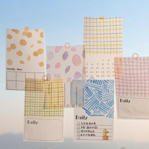18 Pcs/Lot Cute Sticky Notes Kawaii Memo Pad Notepads Diary To Do List Stationery Sticker Note Office School Supplies 018