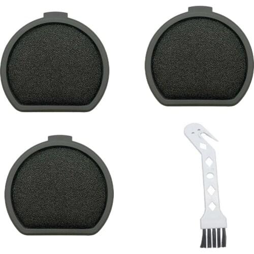 AD-4Pack Brush and Washable Pre-Motor Filter for AEG Electrolux QX9-1-50IB ASKQX9 Filter Vacuum Cleaner Parts Accessories