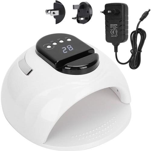 168w 42 LED Lamp Phototherapy Machine with Portable Self-Contained Bracket Infrared Intelligent Sensor Four-Speed Led Nail Dryer