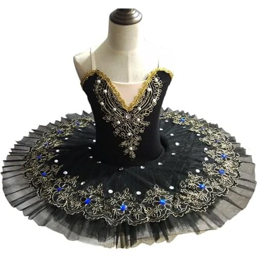 Costume de ballet professionnel pour adultes, tutu beige crème, poupée féerique à fleurs gonflées, costume de scène classique