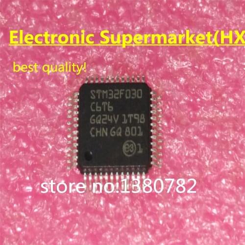 Free Shipping 10pcs/lots STM32F030C6T6 STM32F030 QFP-48 New original IC In stock