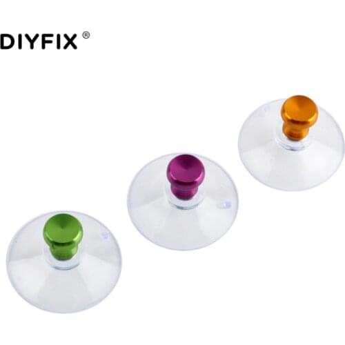 DIYFIX 3Pcs Small Suction Cup for Mobile Phone LCD Screen Repair Opening Tools 40mm /1.6inch Sucker Holder