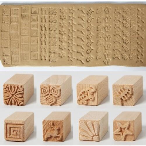 Cake Mold Wood Dessert Seal Stamp Traditional Chinese Moon DIY Cookie Baking Decorating Tools Mid-autumn Festival