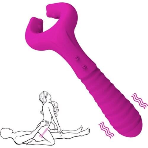 Mens Silicone Vibration Delay Semen Locking Ring Couple Masturbation Sex Toy Male Premature Ejaculation Adult Products