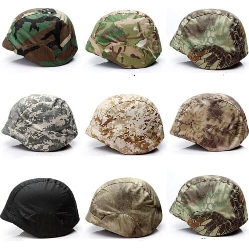 M88 High-Strength Military Helmet Cover Camouflage Paintball Tactical Airsoft War Game Multicam Hunting Cap Helmet Accessories