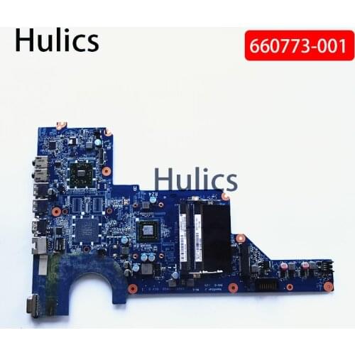 Hulics Original 660773-001 for HP PAVILION G7-1000 R24 G4 G6 G7 G4-1000 G6-1000 Laptop motherboard DA0R24MB6G0