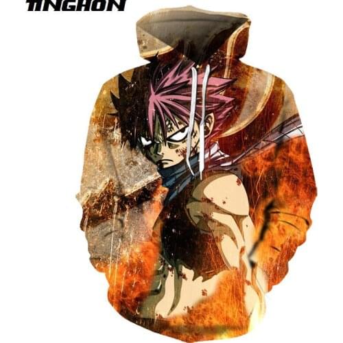 XS-7XL Anime Fairy Tail Hoodie Men Women 3D Print Autumn Sportswear Casual Streetwear Tops Hoodies Sweatshirts