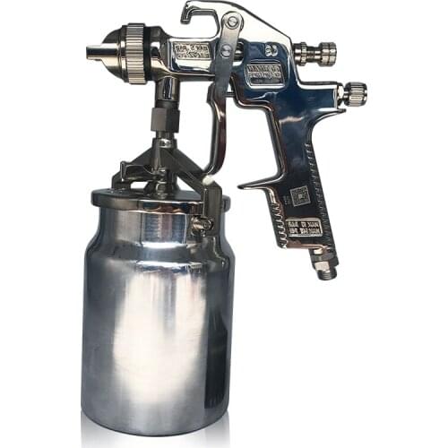 German Warte traditional lower pot spray gun, automotive hardware and furniture large-caliber 1.7 paint spraying top coat