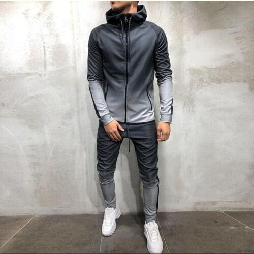 New Zipper Leisure Sports Suit Men cotton Light Cardigan hoodie 3D sports Coat Brand clothing 2021 Style for Autumn and Winter