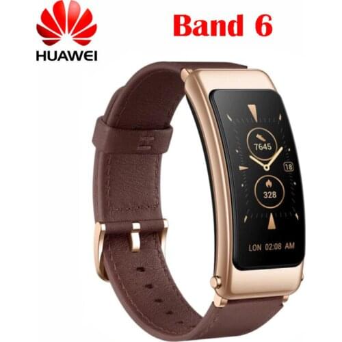 Original Huawei Band 6 Talkband B6 Wearable Sports Wristbands Touch AMOLED Screen Call Earphone Bluetooth Smart Band Bracelet
