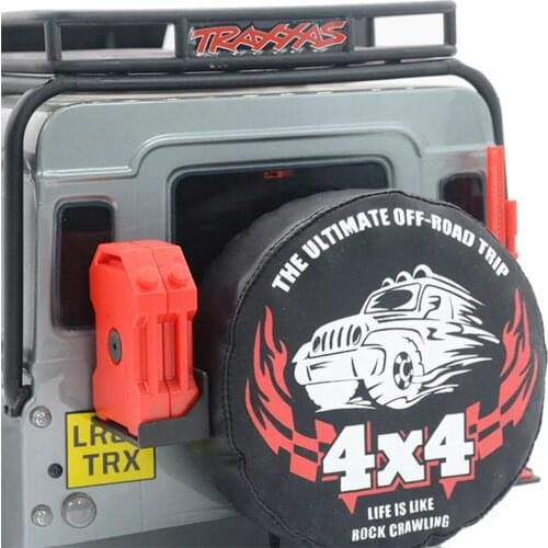 RC Tyre Tire Cover 1/10RC Car Accessories 4x4 Pattern Decor 4 AXIAL SCX10