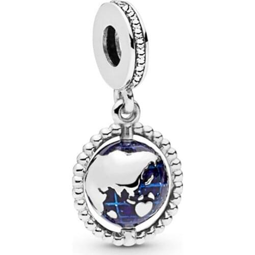 NEW european girl boy dog openwork heart Charm diy charm fit original charms silver 925 bracelet P219
