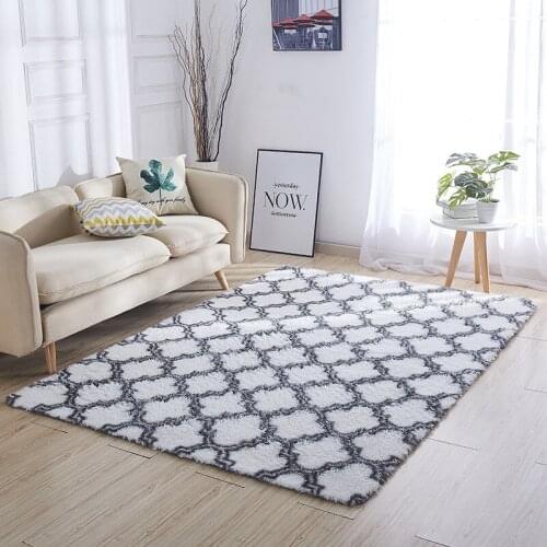 Geometric Modern Carpets For Living Room Home Nordic Carpet Bedroom Bedside Blanket Area Rug Soft Study Room Rugs120x160cm