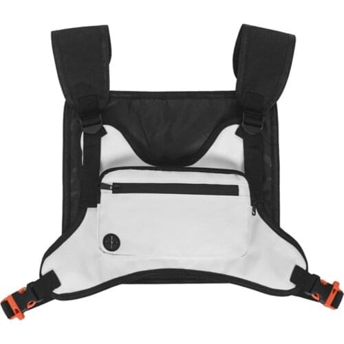 Streetwear Men Bag Tactical Vest Hip Hop Style Crossbody Chest Bags Packs for 2020 Fashion Punck Chest Rig Vest Waist Bag Unisex