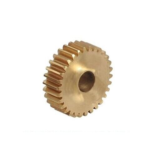 0.8 M 16teeth 3mm 4mm 5mm 6mm 8mm hole flat copper brass precision small gear