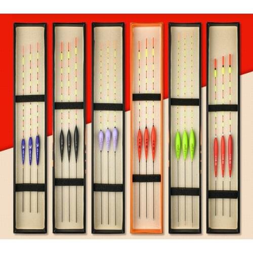 1# 2# 3# Nano Fishing Float Sports Fishing Supplies Fresh Water Flotador Barguzinsky Fir Float Carp Fishing Tackle with Box