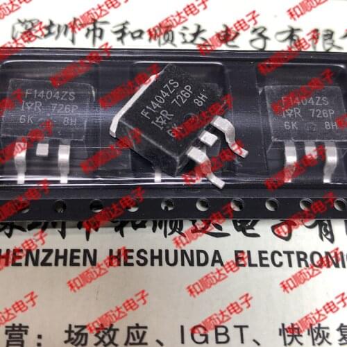10pcs / lot F1404ZS IRF1404ZS new stock TO-263 40V 75A
