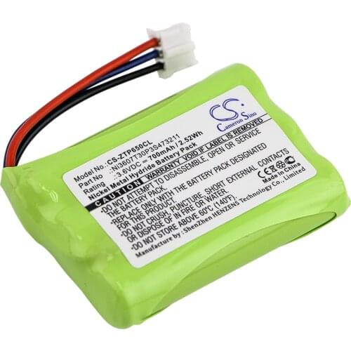 CS 700mAh / 2.52Wh battery for ZTE WP650, WP850 Ni3607T30P3S473211