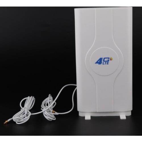 TS9 Connector Indoor Blazing Fast 4G 88dBi LTE MIMO Antenna 700MHz-2600MHz and 2M Cable