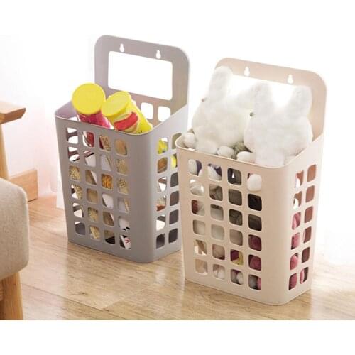 Sucker Hollow Plastic Laundry Basket Toy Dirty Clothes Container Home Organizer Hollow-Out Clothing storage корзина для белья