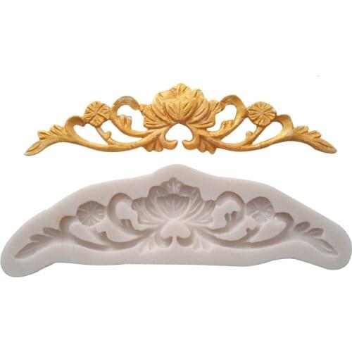 European Totem Peony Silicone Mold Fondant Mould Cake Decorating Tools Chocolate Gumpaste Mold, Sugarcraft, Kitchen Accessories