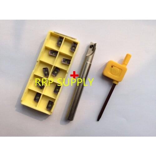 1pc BAP300R C16-150-18-2T+10pcs APMT1135PDER-M2-VP15TF, right angle shoulder end mill