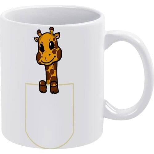 Giraffe Mug Cheap Mug Funny Pottery Office Cups