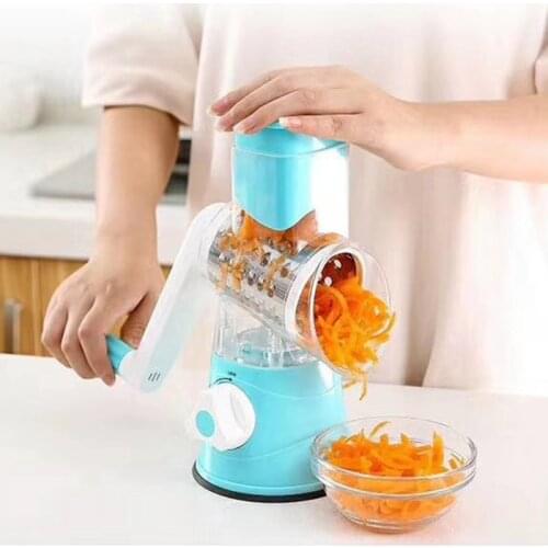 3 In 1 Food Processor Vegetable Chopper Kitchen Roller Gadgets Tool Cutter Graters Potato Carrot Cheese Shredder onion slicer
