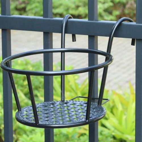 Wall Hanging Flower Vase Pot Wall Basket Holder Garden Balcony Flower Stand Outdoor Window for Wall Decoration Display Stand