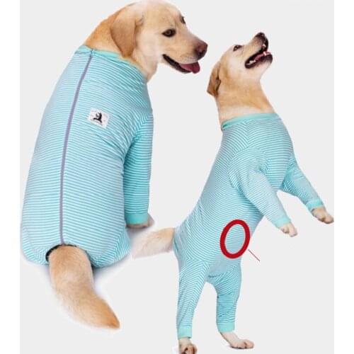 Large Dog Clothing Jumpsuit Pajamas Big Dog Clothes Sleepwear Samoyed Husky Labrador Golden Retriever Costume Outfit Dropshiping