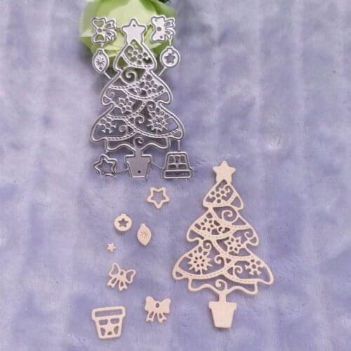 Christmas tree Metal Cutting Dies for DIY Scrapbooking Album Paper Cards Decorative Crafts Embossing Die Cuts