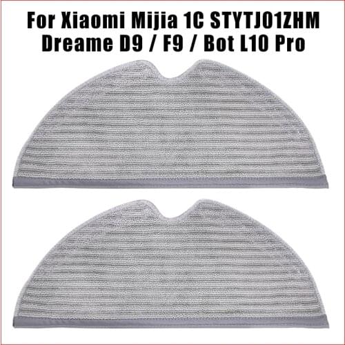 Upgraded Version Dry Wet Full Cover Design Mop Cloth For Xiaomi MI Robot Vacuum Mijia 1C STYTJ01ZHM Dreame F9 D9 Water Tank Rag