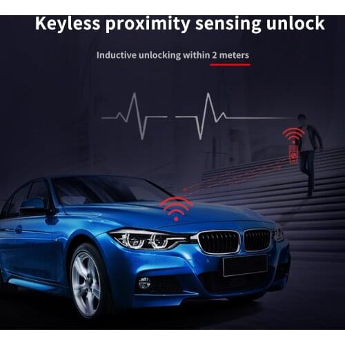 Comfort access keyless entry For BMW F10 F11 5 series car alarm system central kit door lock with kick to open the door function