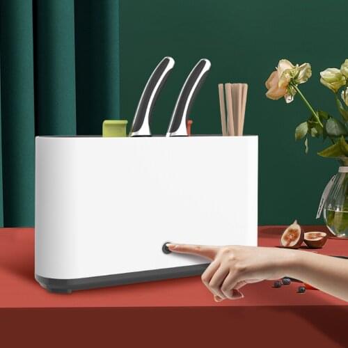 UV Sterilizer Disinfection Air Drying Cut Board Tableware Knife Disinfecting